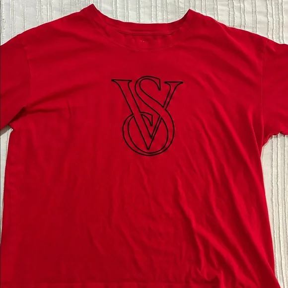 Victoria's Secret Red PJ Top Set - Picture 2 of 13